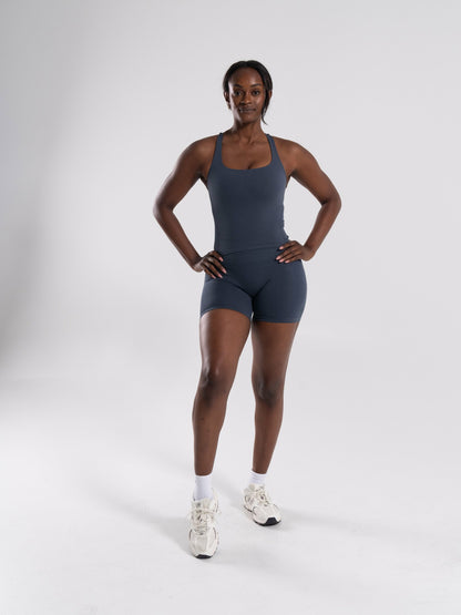 Mirror Tank - Dusty Navy - Workout Clothes For Women | Alphalete