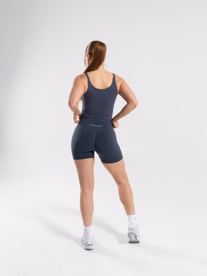 Softcurve Scoop Neck Tank - Dusty Navy | Alphalete