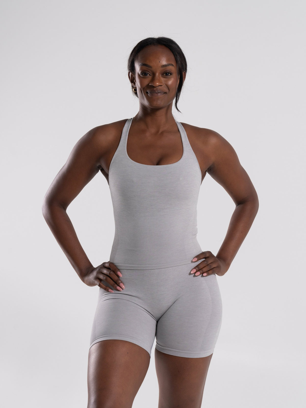 Mirror Tank - LT Heather - Workout Clothes For Women | Alphalete
