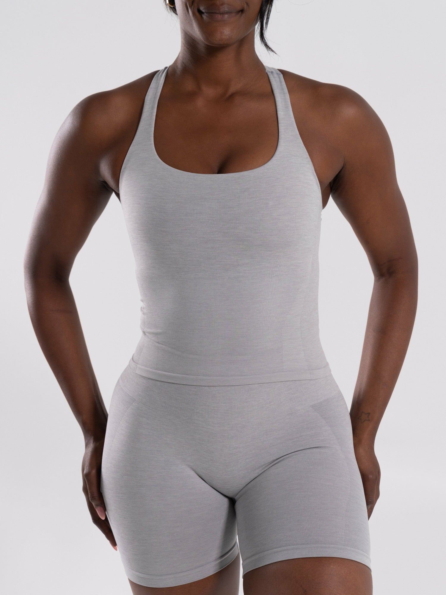 Mirror Tank - LT Heather - Workout Clothes For Women | Alphalete
