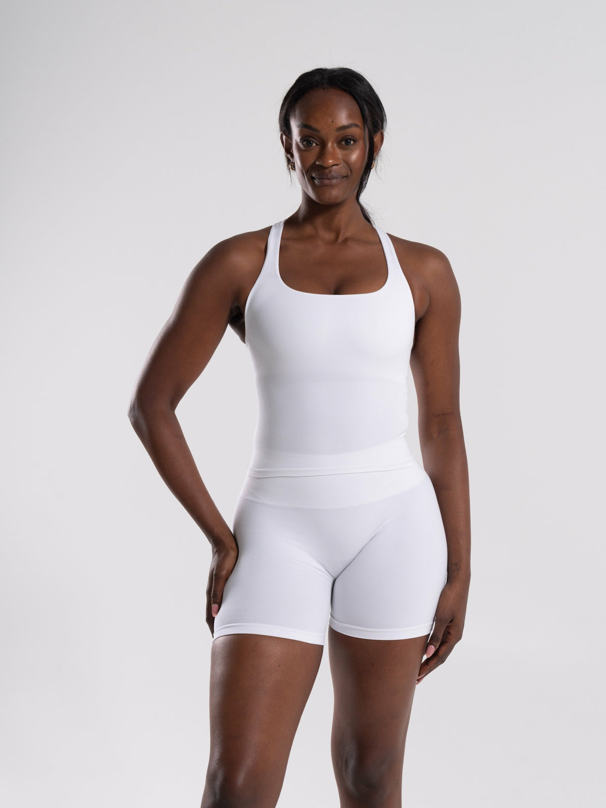 Mirror Tank - White - Workout Clothes For Women | Alphalete