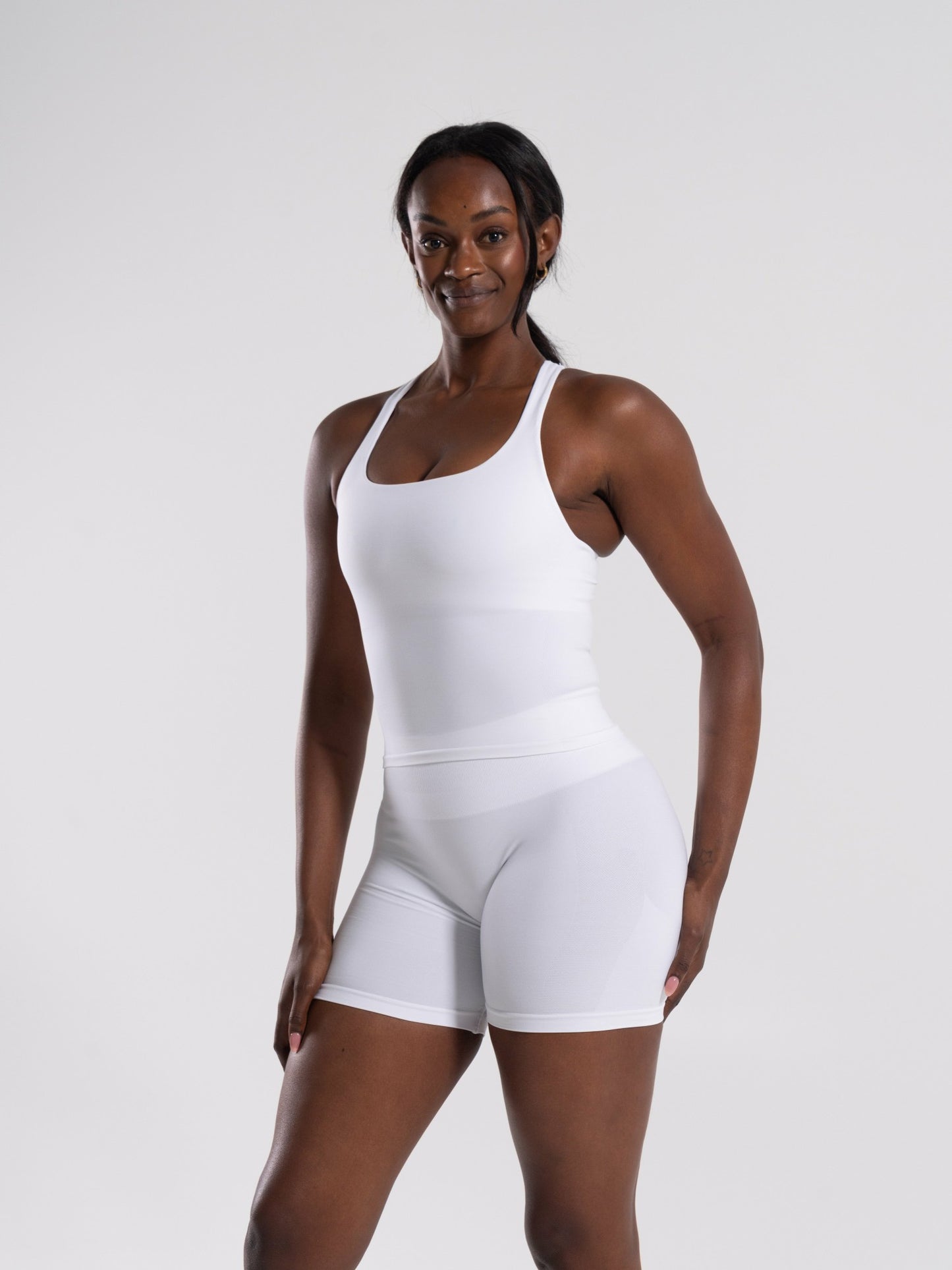 Mirror Tank - White - Workout Clothes For Women | Alphalete