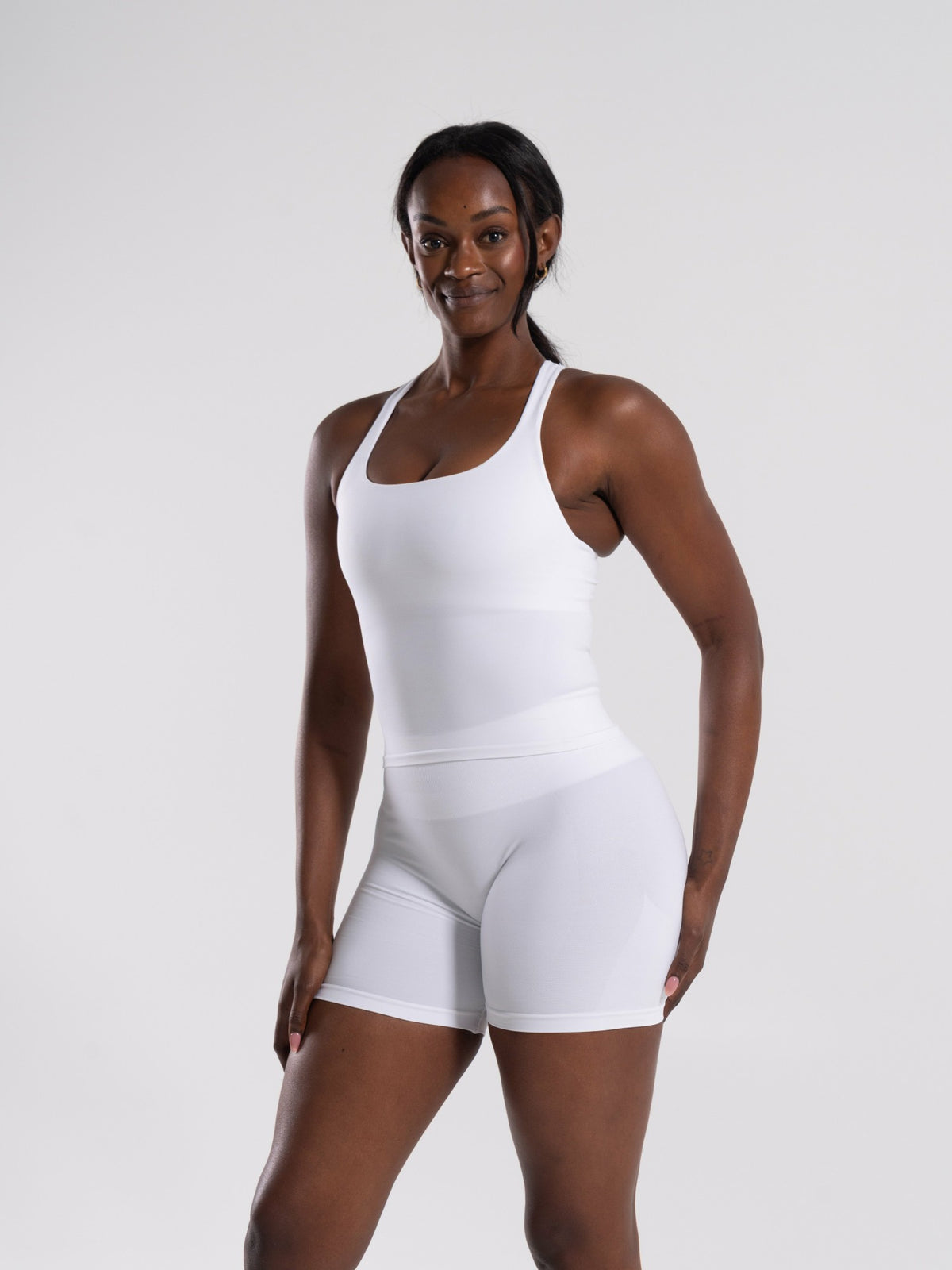 Mirror Tank - White - Workout Clothes For Women | Alphalete