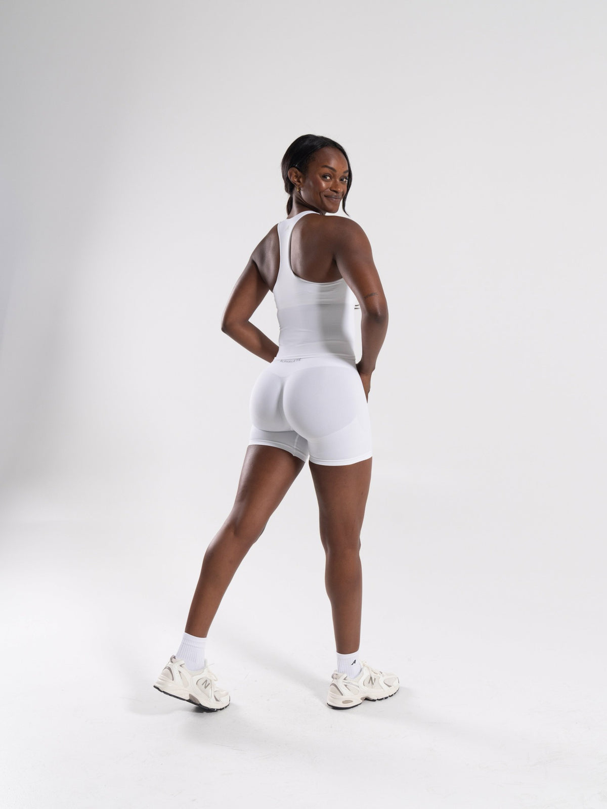 Mirror Tank - White - Workout Clothes For Women | Alphalete