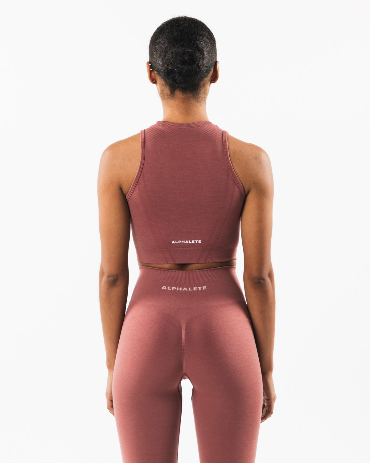 Stratus Crop Tank - Rose - Workout Clothes For Women | Alphalete