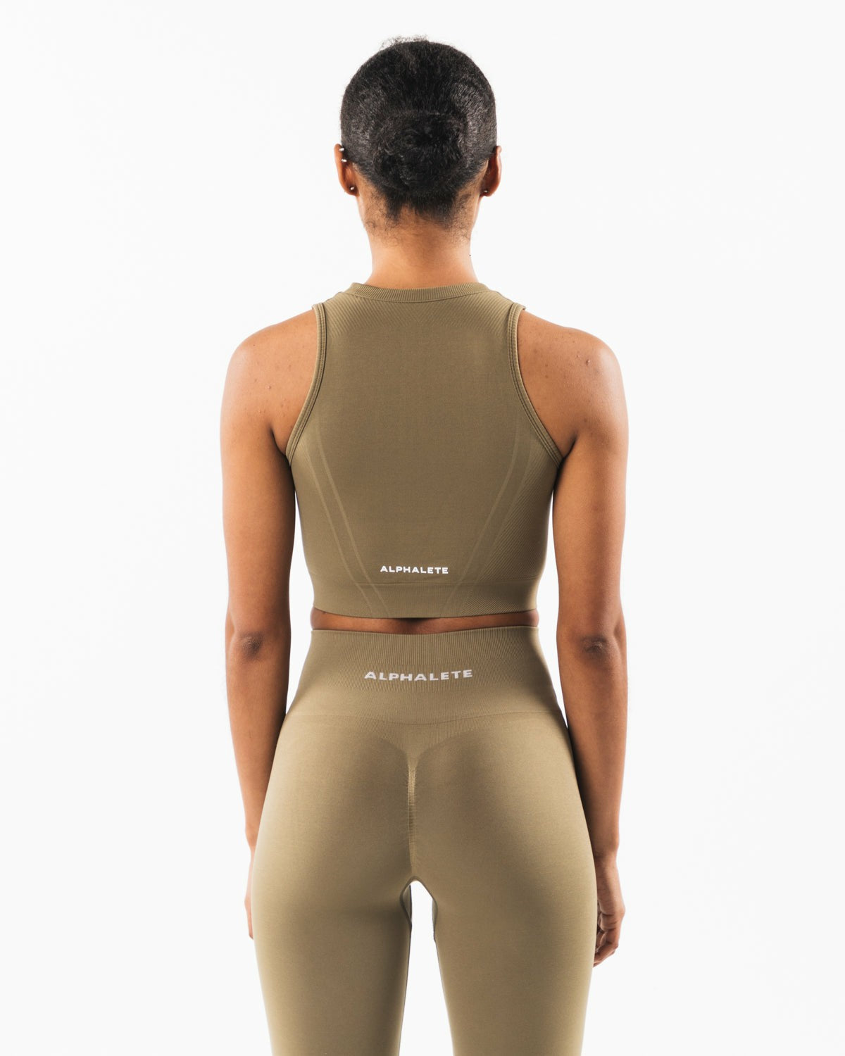 Stratus Crop Tank - Willow - Workout Clothes For Women | Alphalete