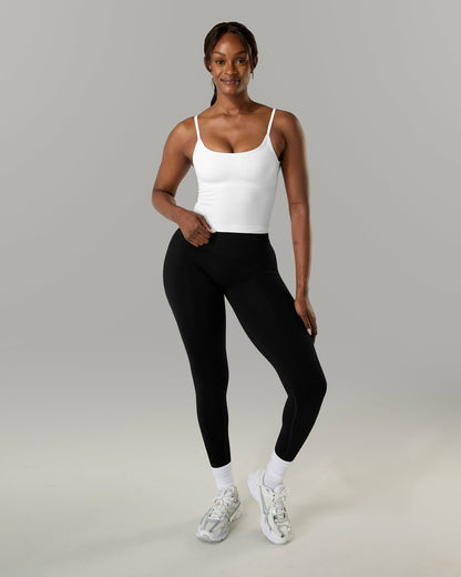 Push Tank - White - Workout Clothes For Women | Alphalete