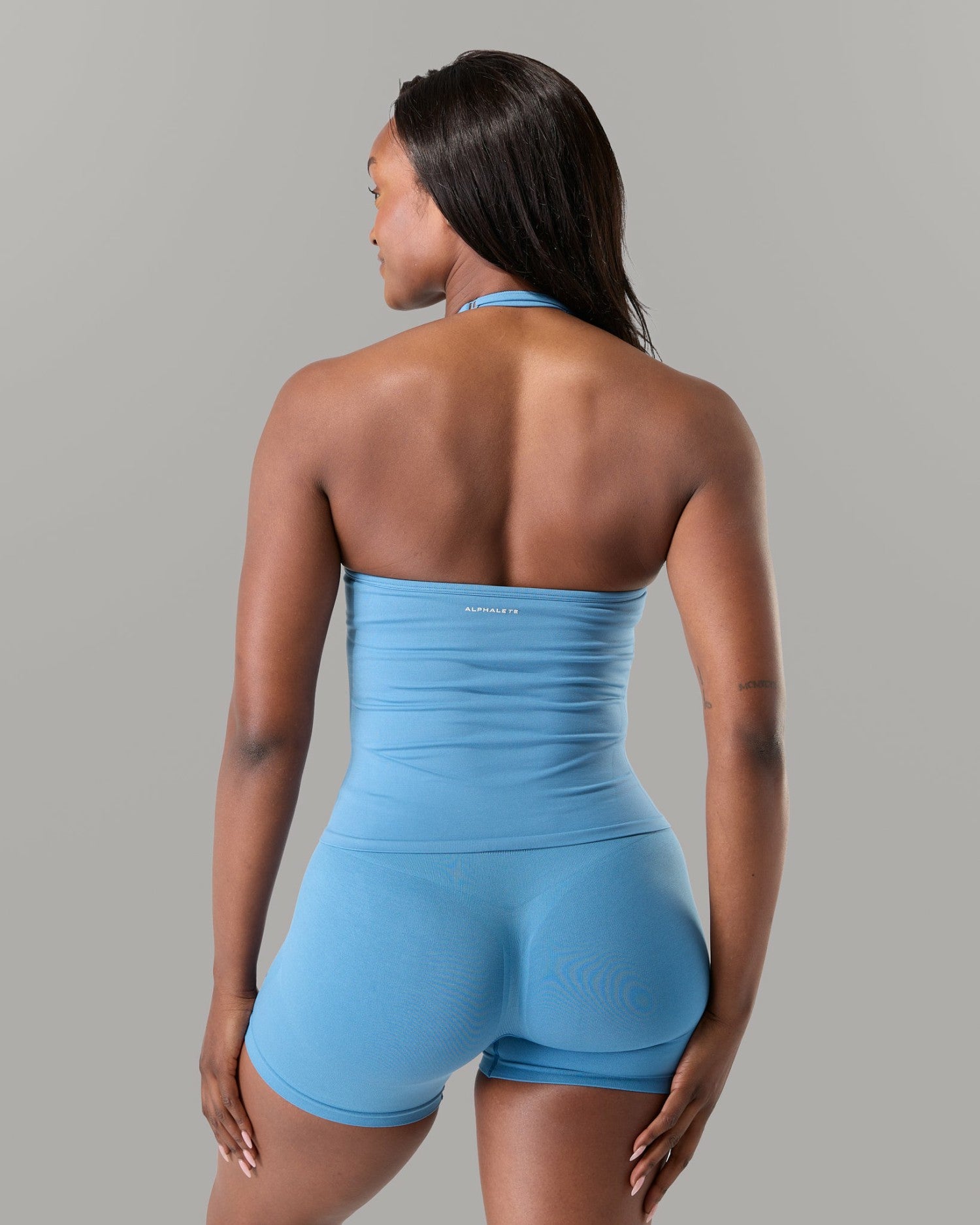 Halter Push Tank - Coastal Blue | Alphalete