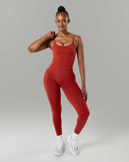 Push Tank - Brick - Workout Clothes For Women | Alphalete