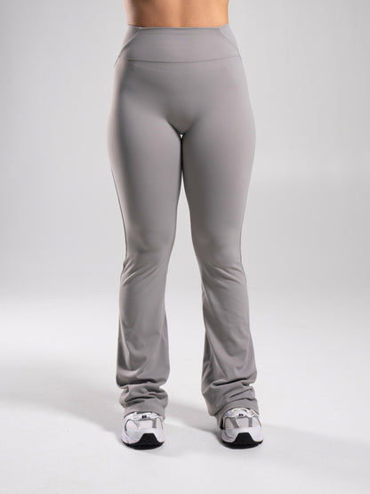 Aura Ultra-High Rise Flared Pant - Nickel | Alphalete