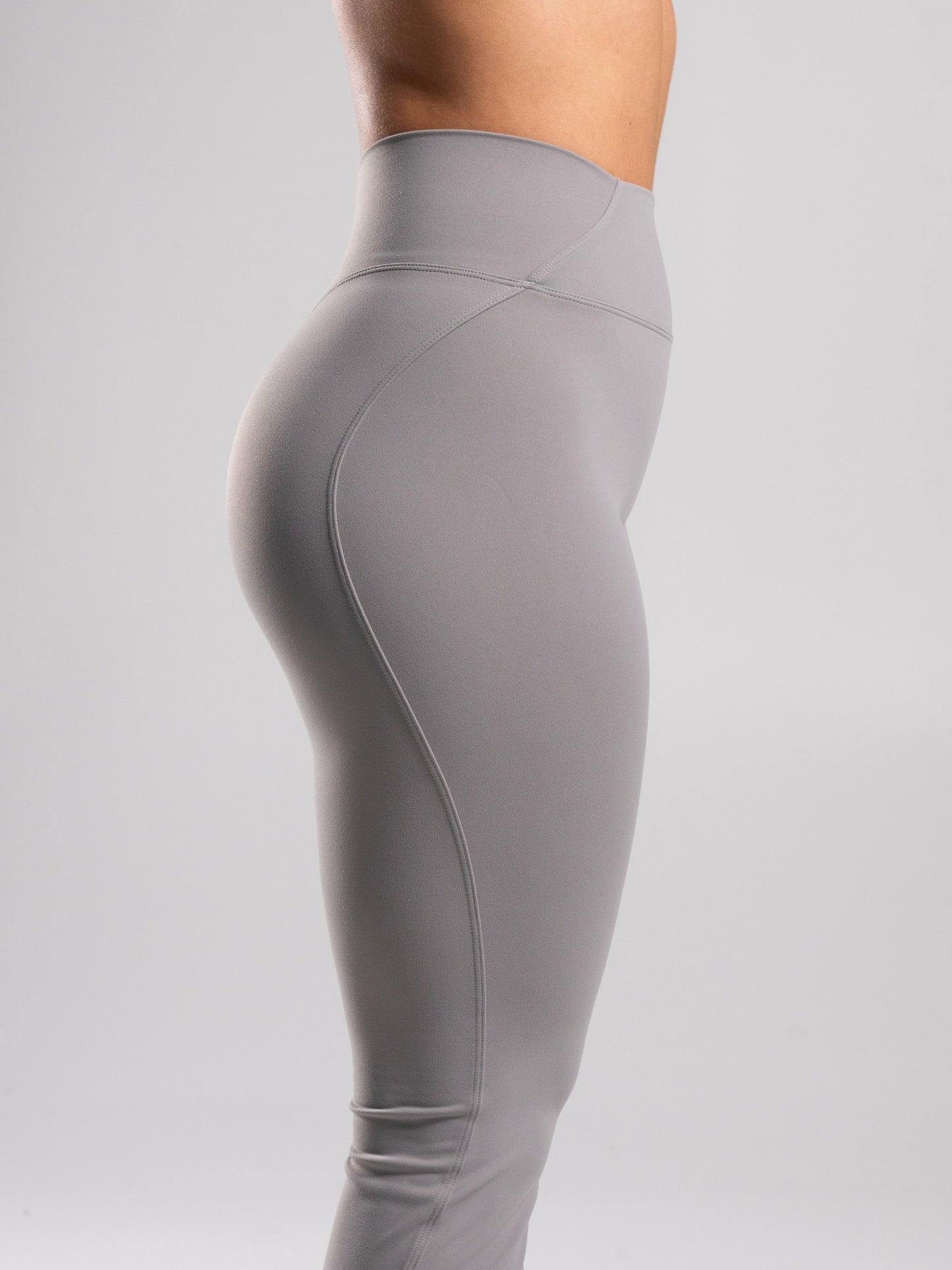 Aura Ultra-High Rise Flared Pant - Nickel | Alphalete