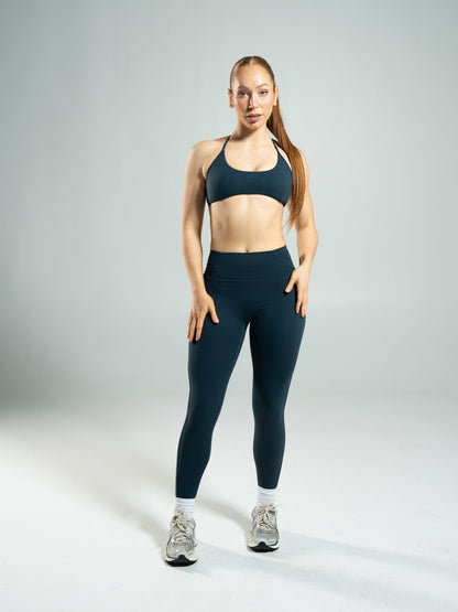 Aura Ultra-High Rise Legging - Deep Sea | Alphalete