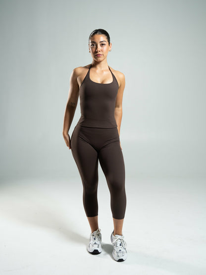 Aura Ultra-High Rise Capri - Walnut | Alphalete