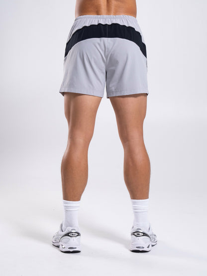 Dynamic Panel Short - Chrome - Men's Athletic Shorts | Alphalete