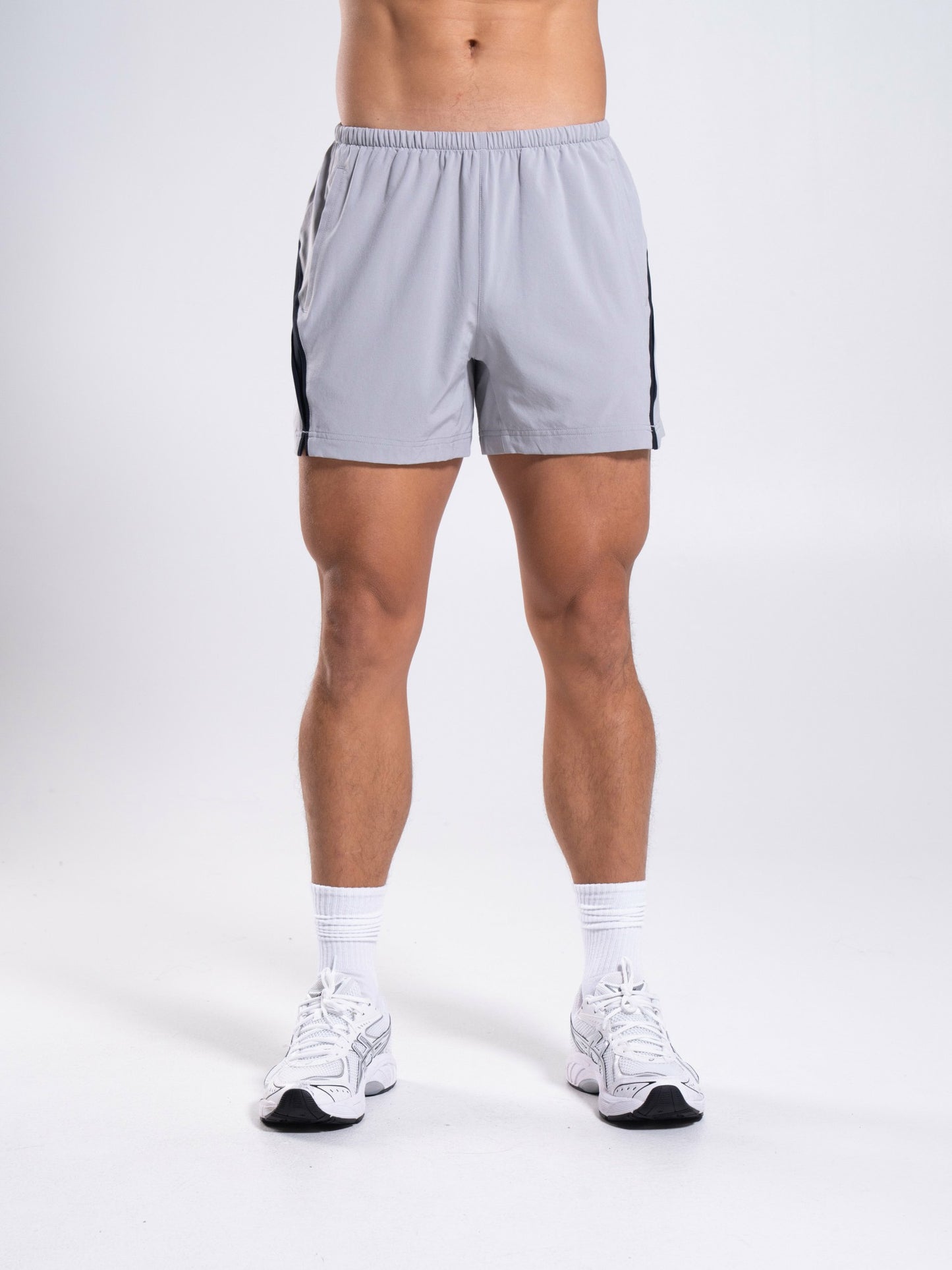 Dynamic Panel Short - Chrome - Men's Athletic Shorts | Alphalete