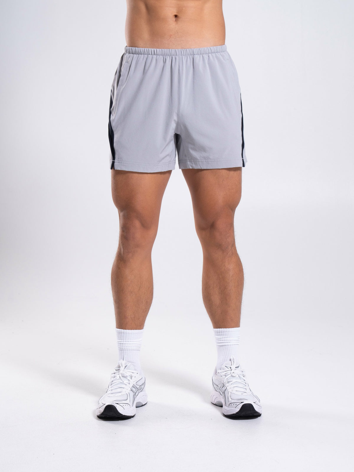 Dynamic Panel Short - Chrome - Men's Athletic Shorts | Alphalete
