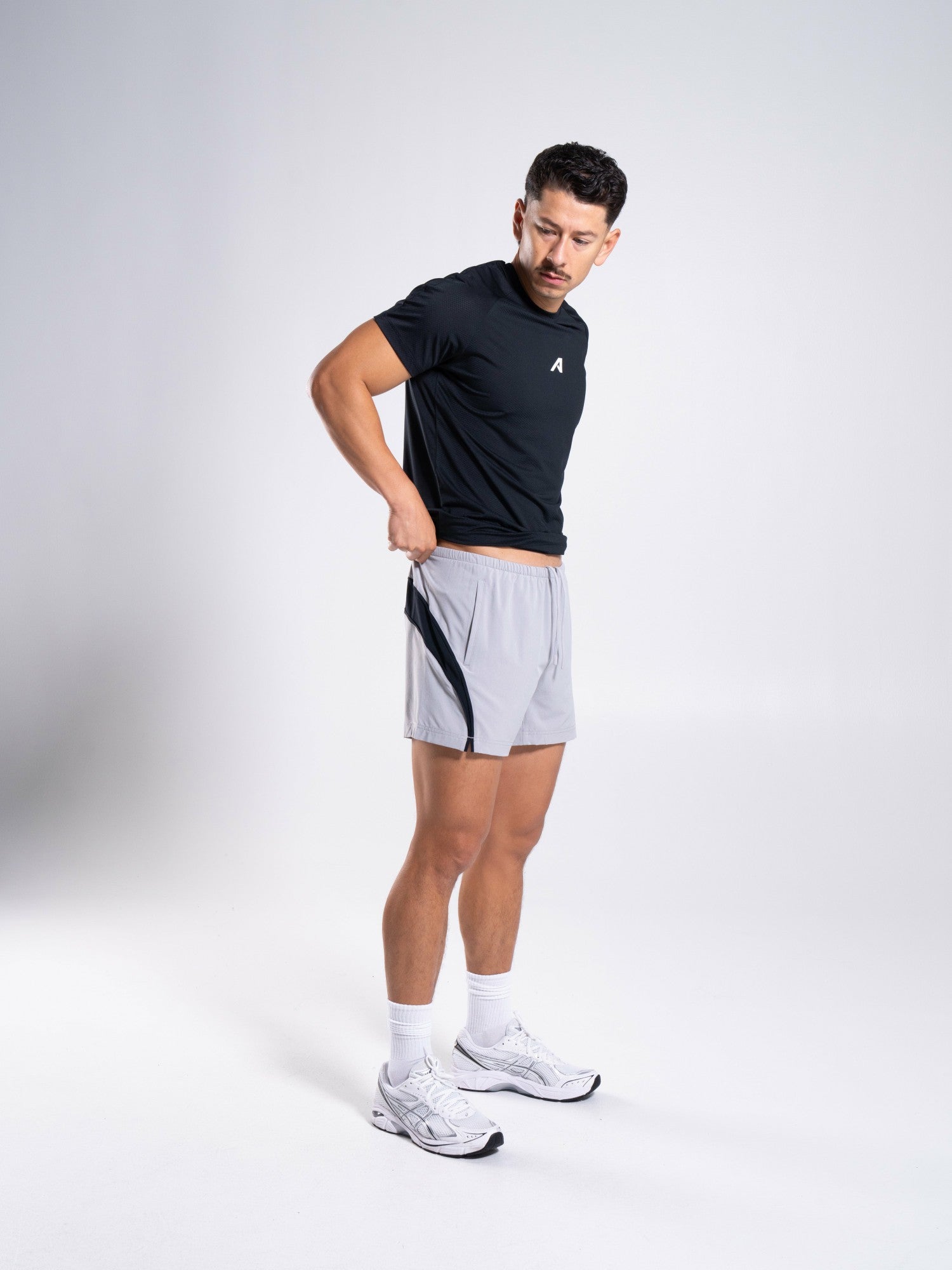 Dynamic Panel Short - Chrome - Men's Athletic Shorts | Alphalete