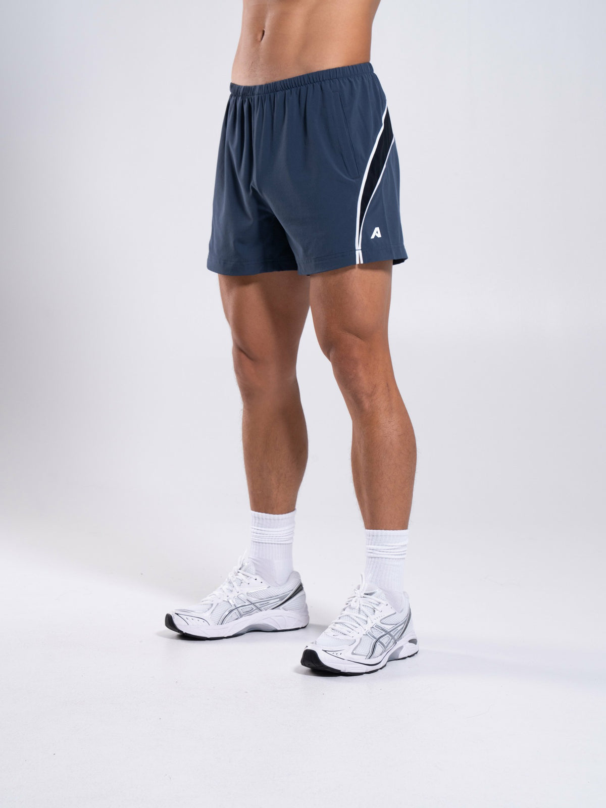 Dynamic Panel Short - Deep Navy - Men's Athletic Shorts | Alphalete
