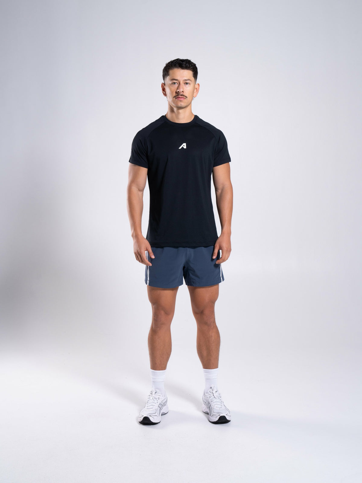 Dynamic Panel Short - Deep Navy - Men's Athletic Shorts | Alphalete