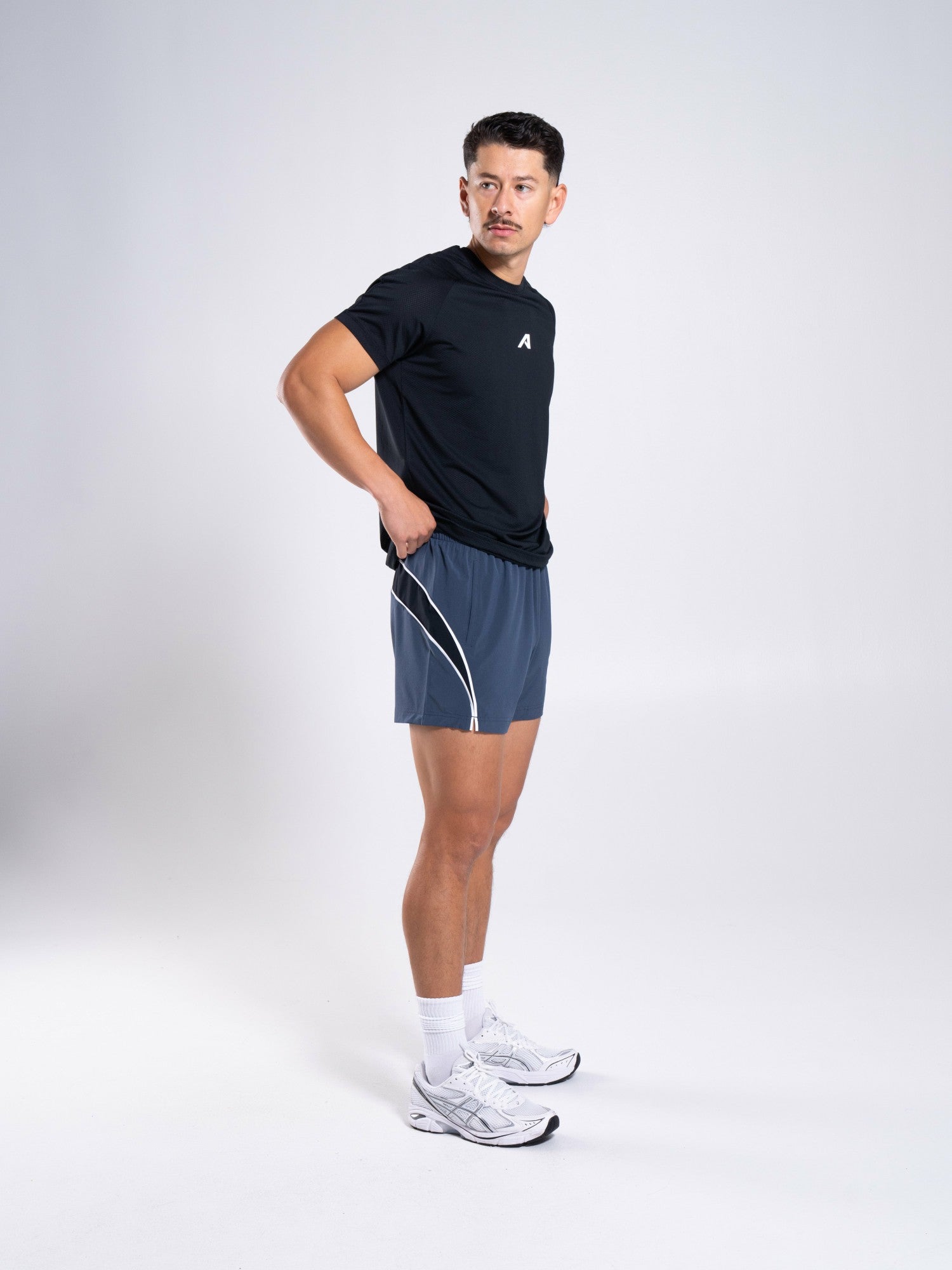 Dynamic Panel Short - Deep Navy - Men's Athletic Shorts | Alphalete