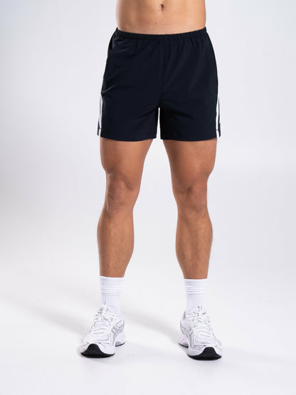 Dynamic Panel Short - Black / White | Alphalete