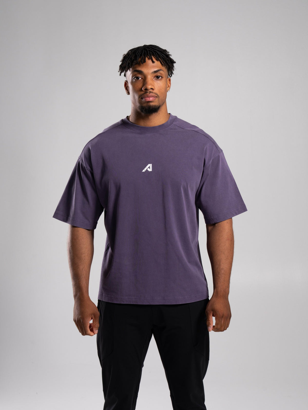 Stone Wash Alpha Tee - Shade - Mens Workout Tee | Alphalete