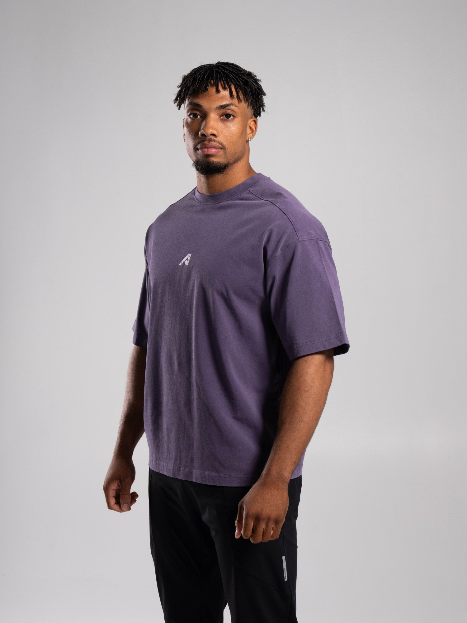 Stone Wash Alpha Tee - Shade - Mens Workout Tee | Alphalete