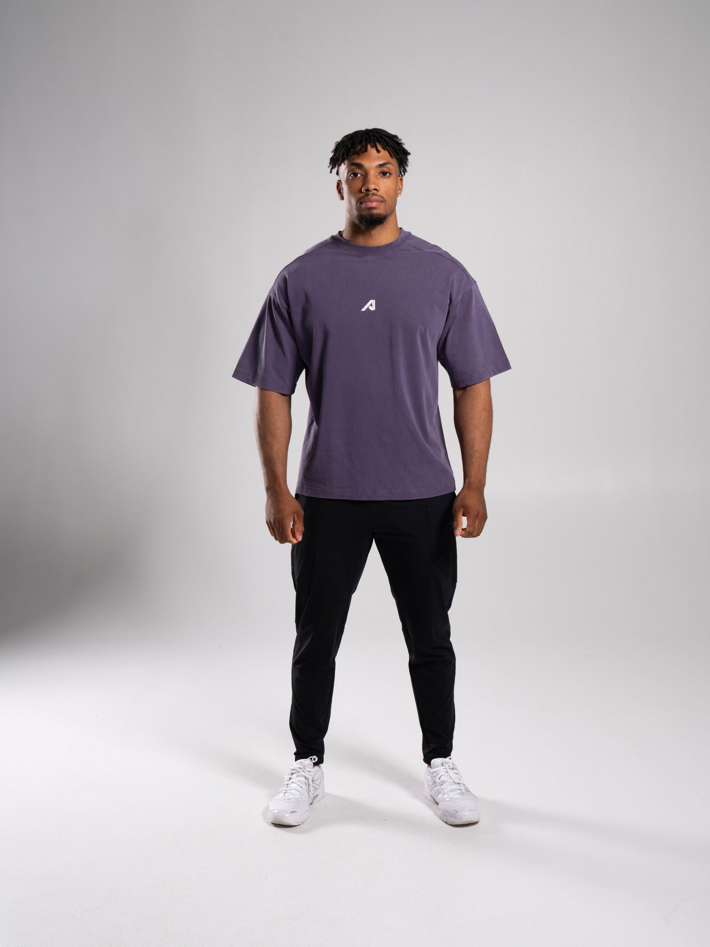 Stone Wash Alpha Tee - Shade - Mens Workout Tee | Alphalete