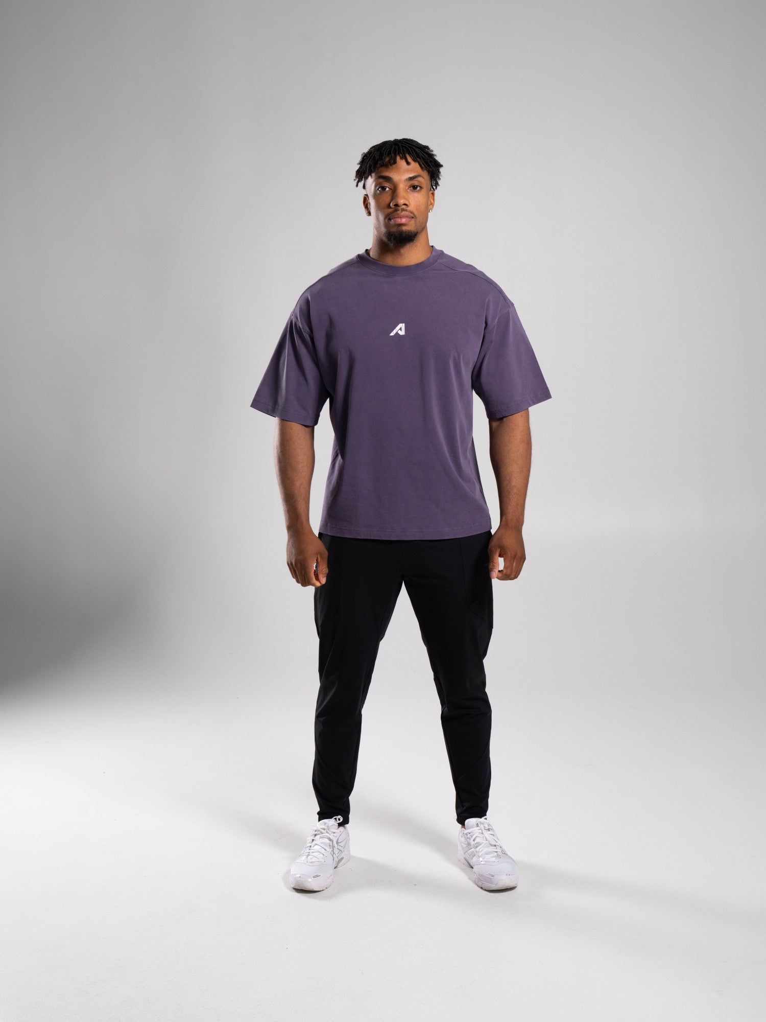 Stone Wash Alpha Tee - Shade - Mens Workout Tee | Alphalete