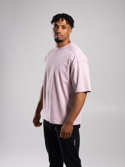Stone Wash Alpha Tee - Rosewood - Mens Workout Tee | Alphalete