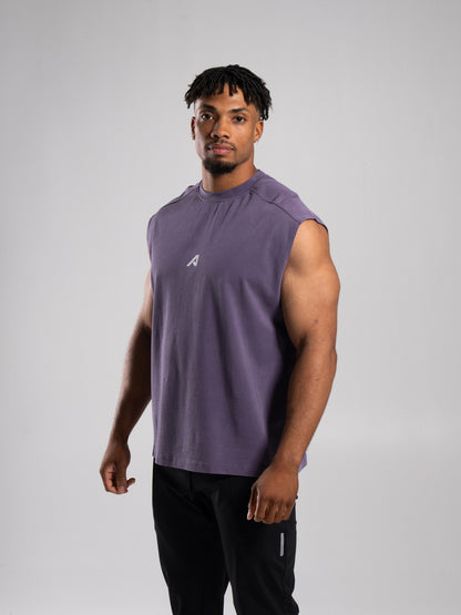 Stone Wash Alpha Tank - Shade - Mens Workout Tee | Alphalete