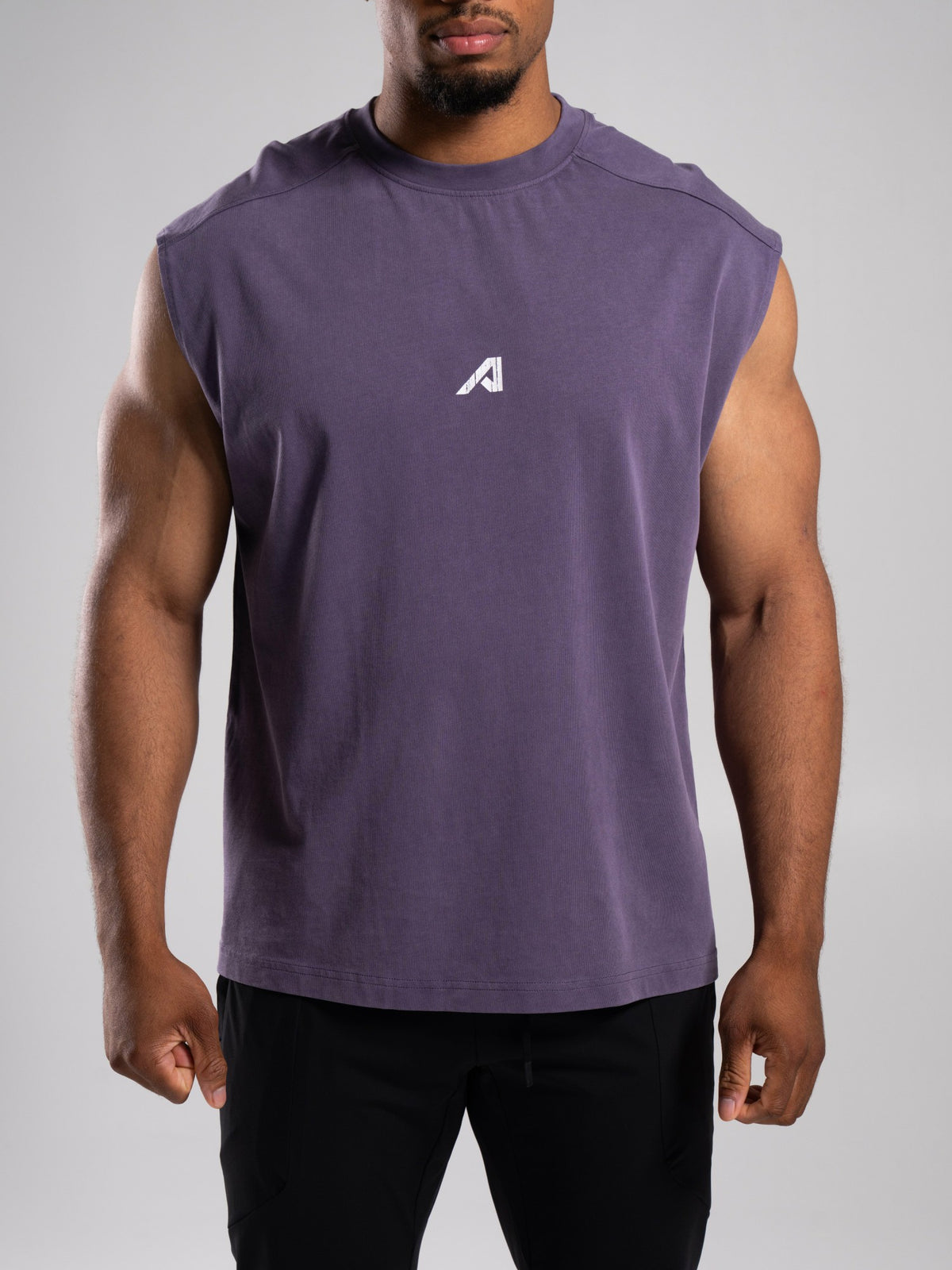 Stone Wash Alpha Tank - Shade - Mens Workout Tee | Alphalete