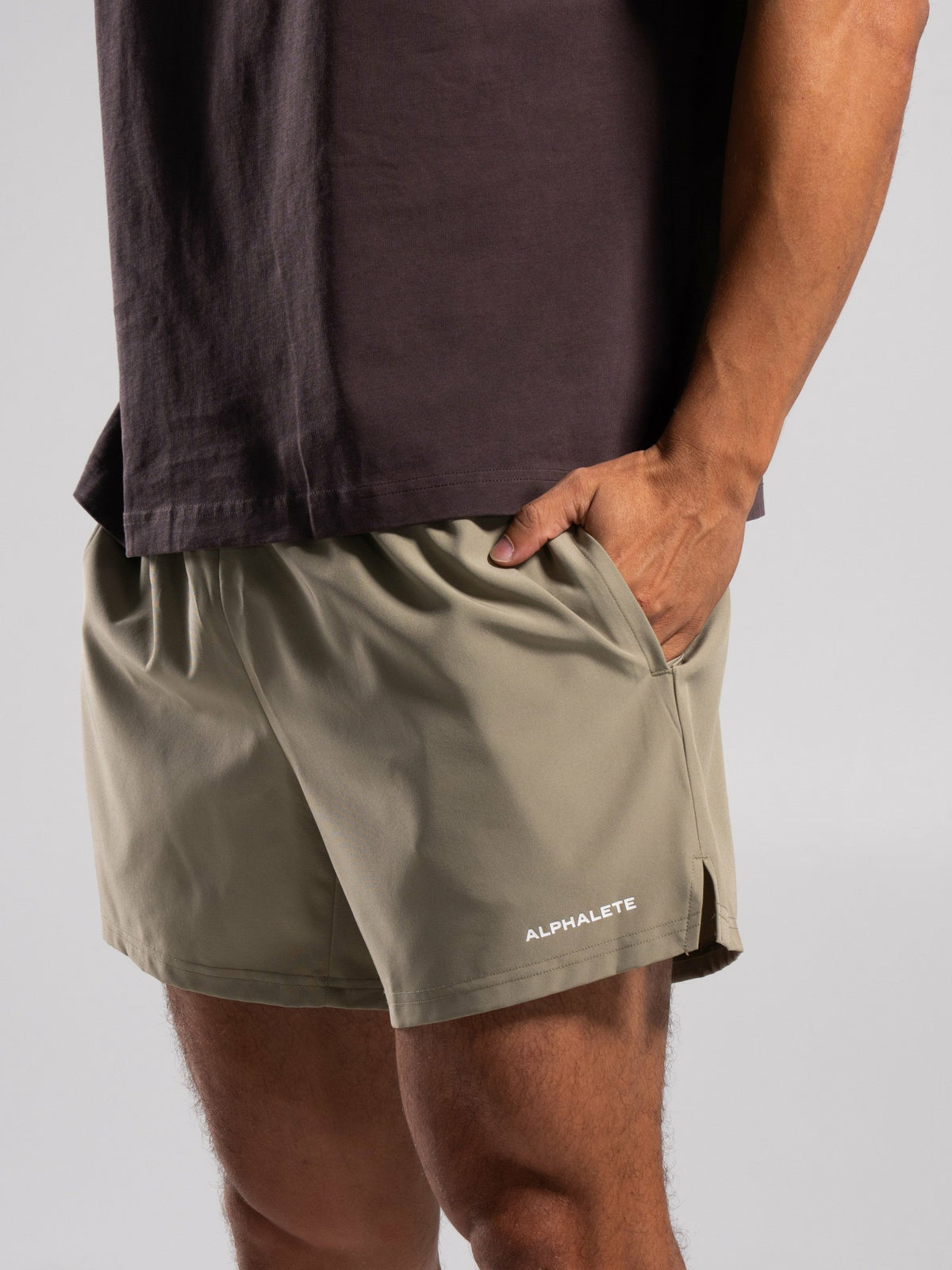 Everyday Training Short - Olive Khaki | Alphalete