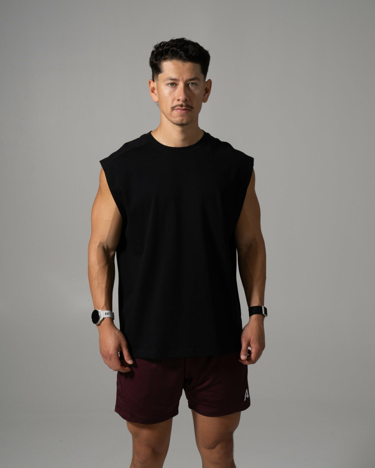 Alpha Tank - Black - Mens Workout Tee | Alphalete