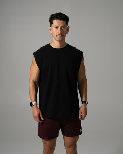 Alpha Tank - Black - Mens Workout Tee | Alphalete