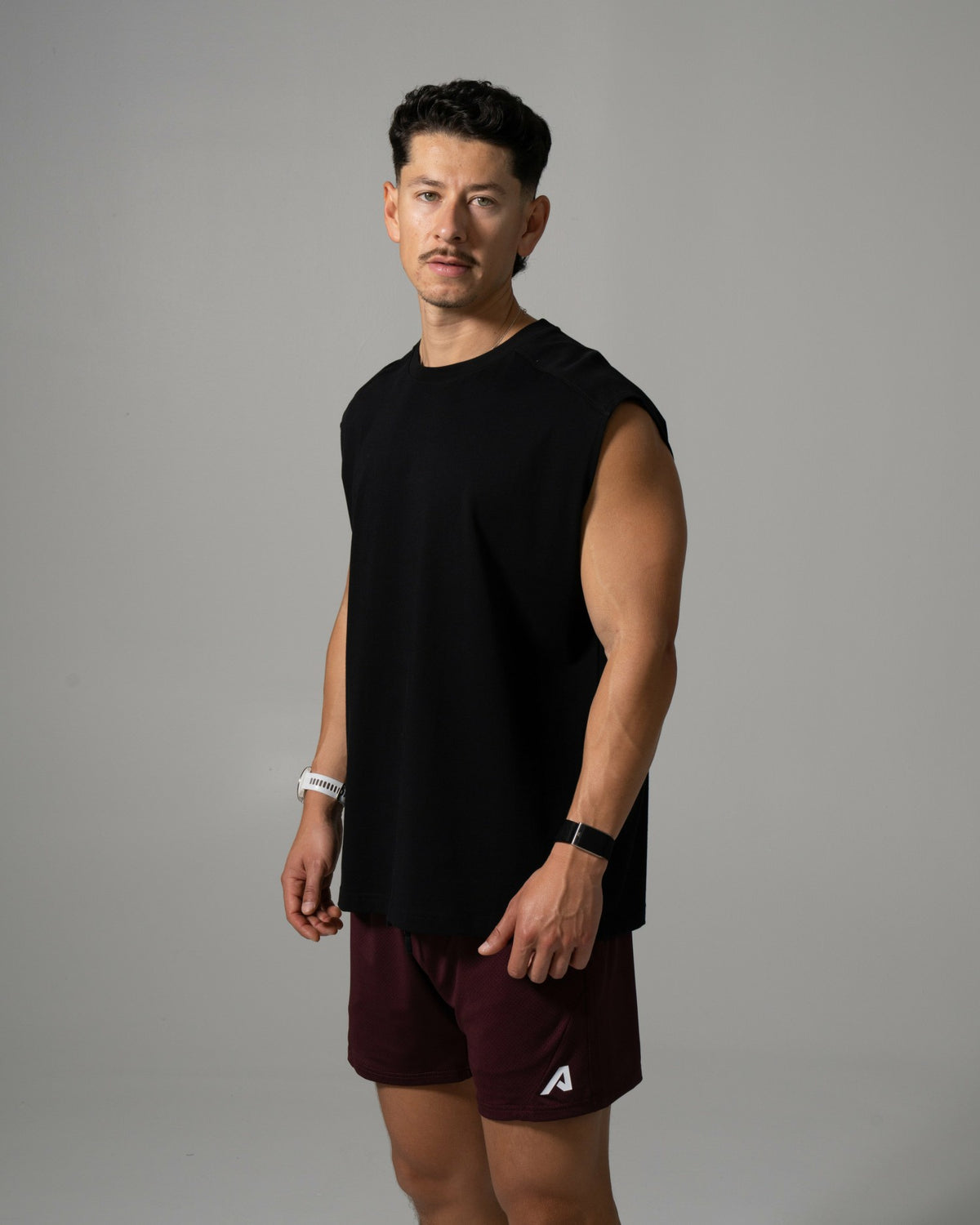Alpha Tank - Black - Mens Workout Tee | Alphalete