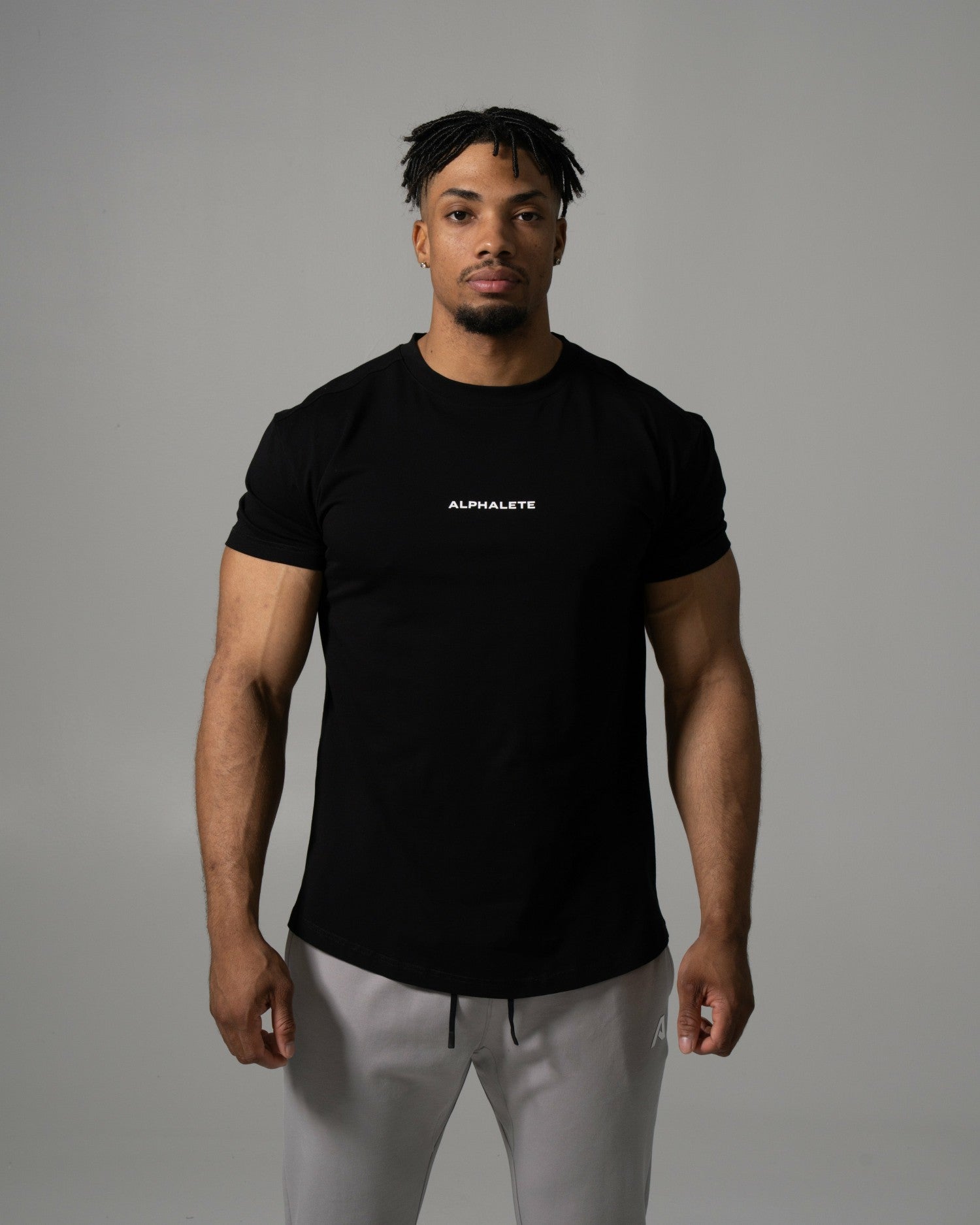 Precision Tee - Black - Mens Workout Tee | Alphalete