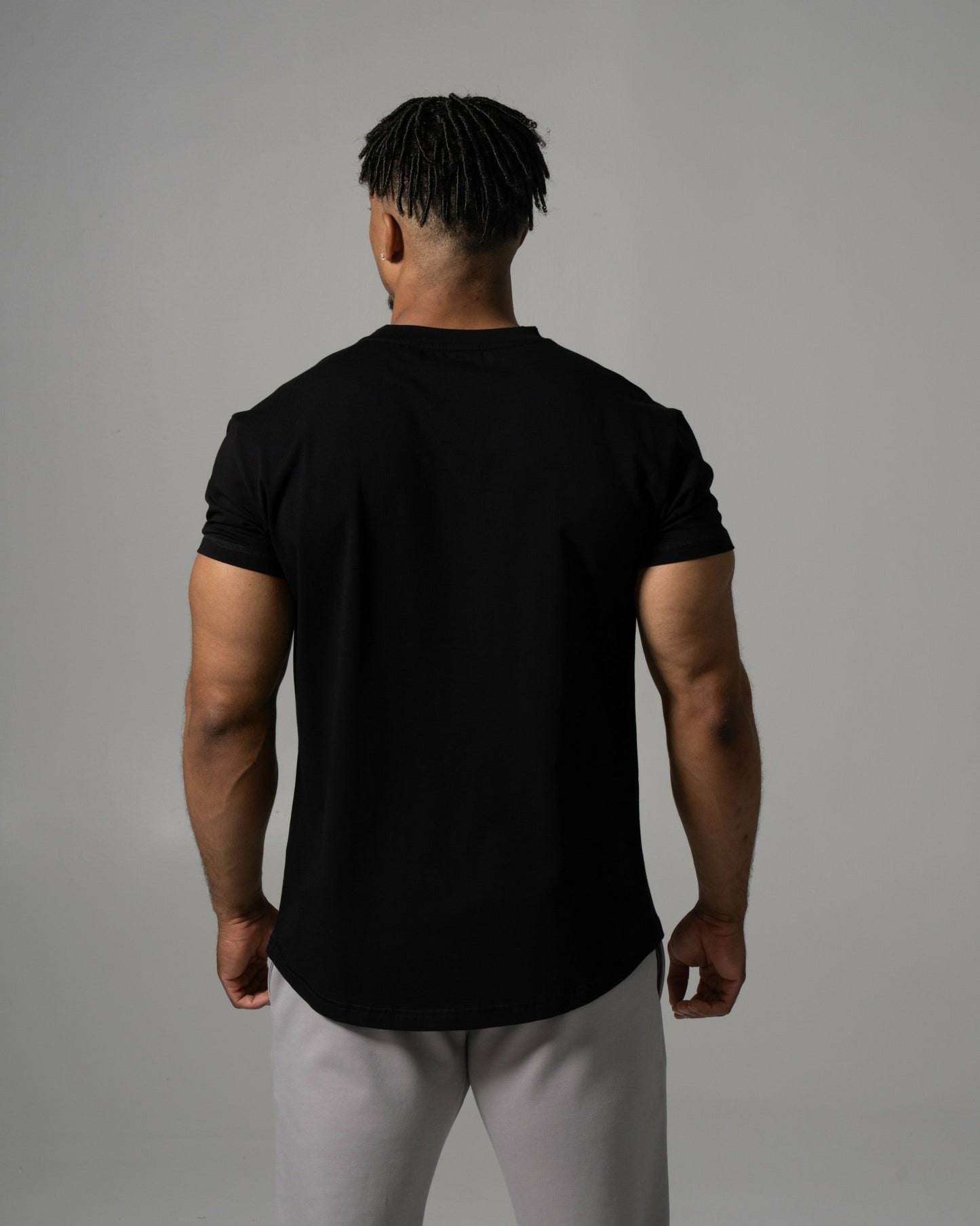 Precision Tee - Black - Mens Workout Tee | Alphalete