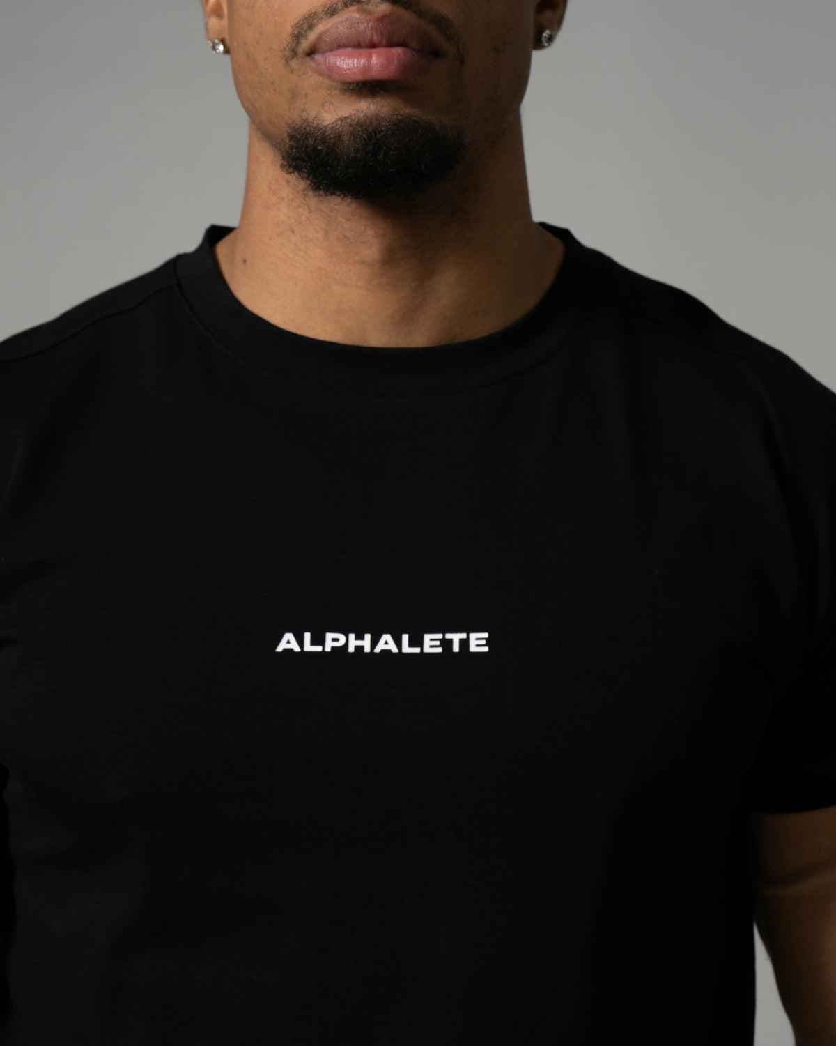 Precision Tee - Black - Mens Workout Tee | Alphalete