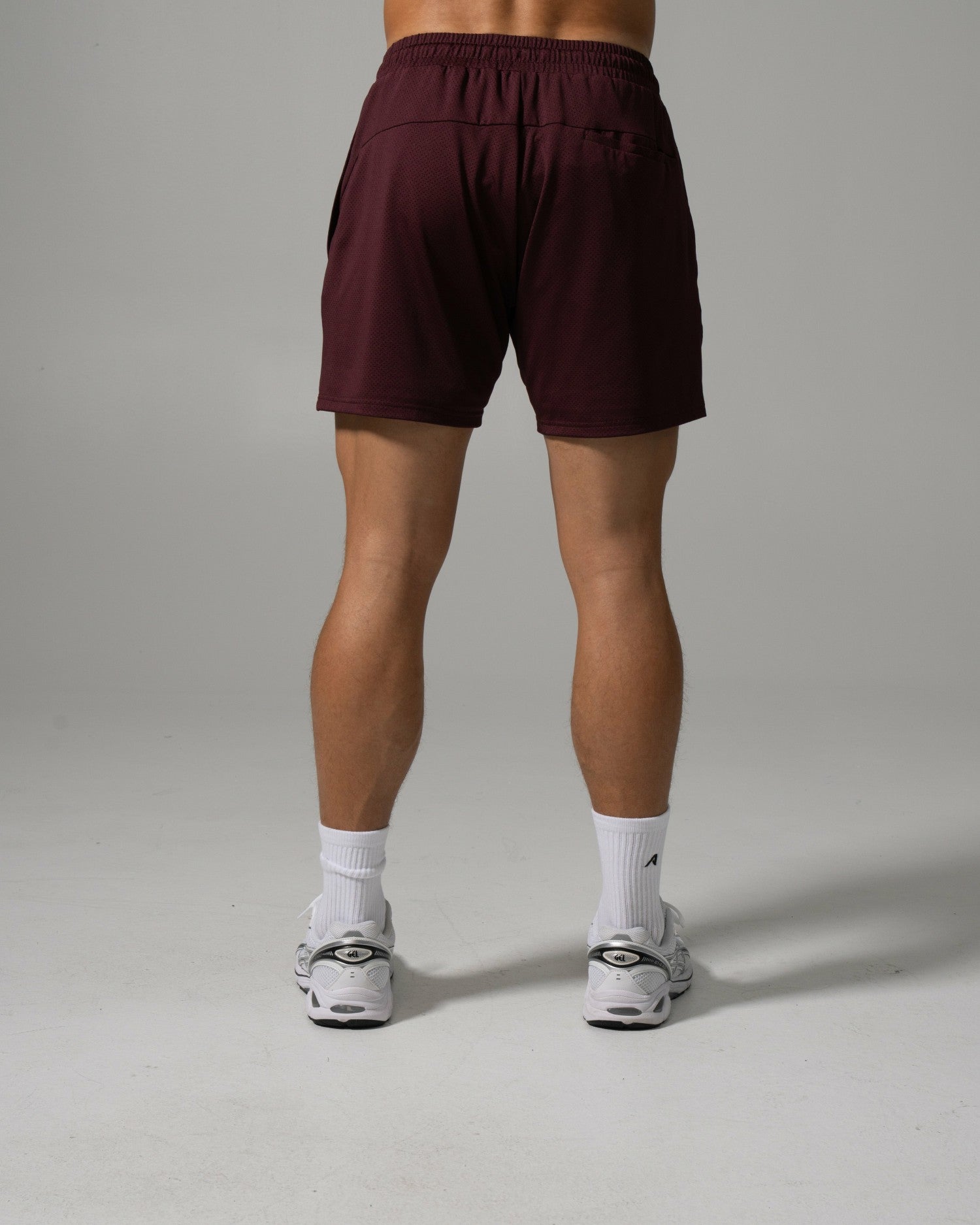 AirFlex Mesh Short - Merlot - Men's Athletic Shorts | Alphalete
