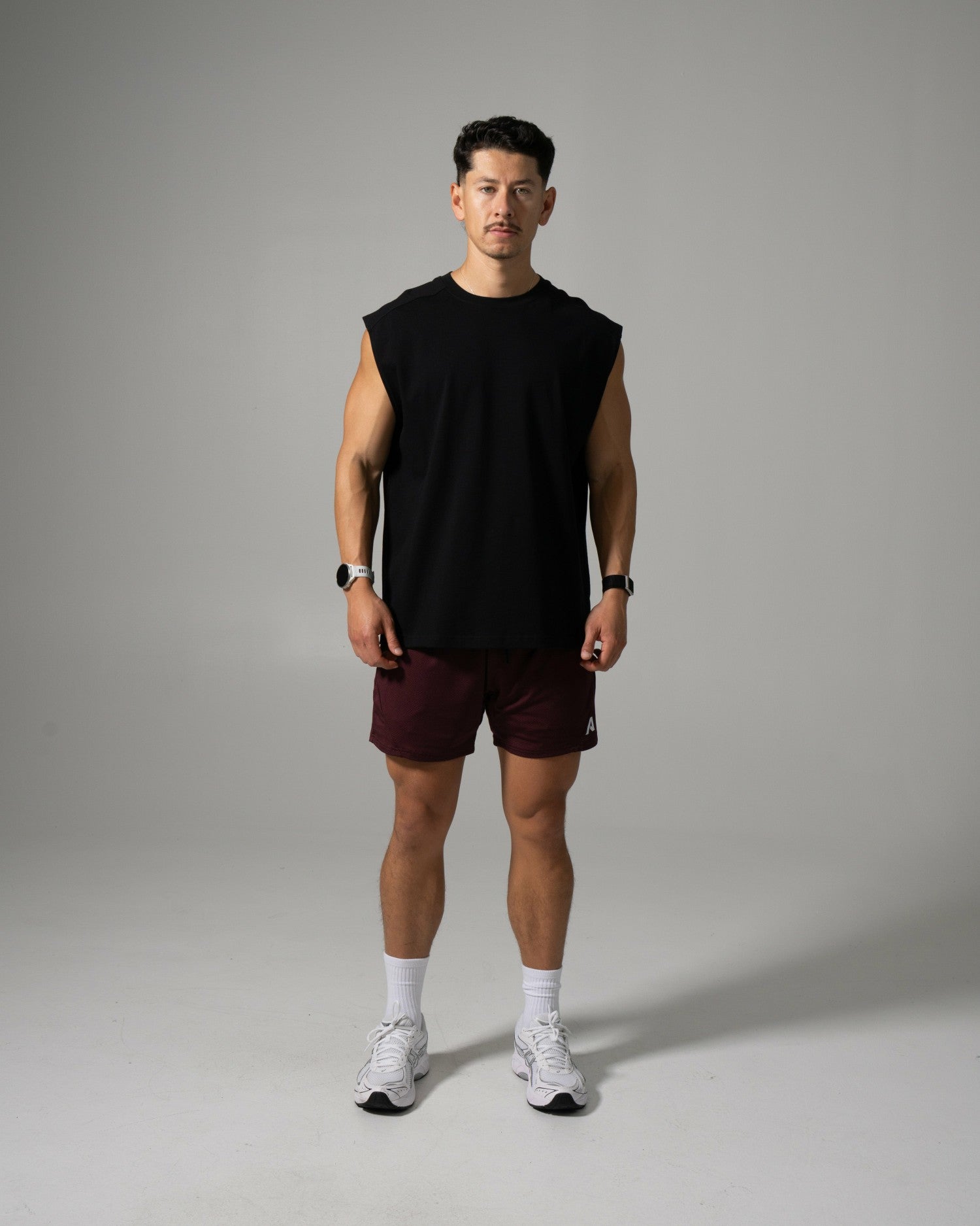 AirFlex Mesh Short - Merlot - Men's Athletic Shorts | Alphalete