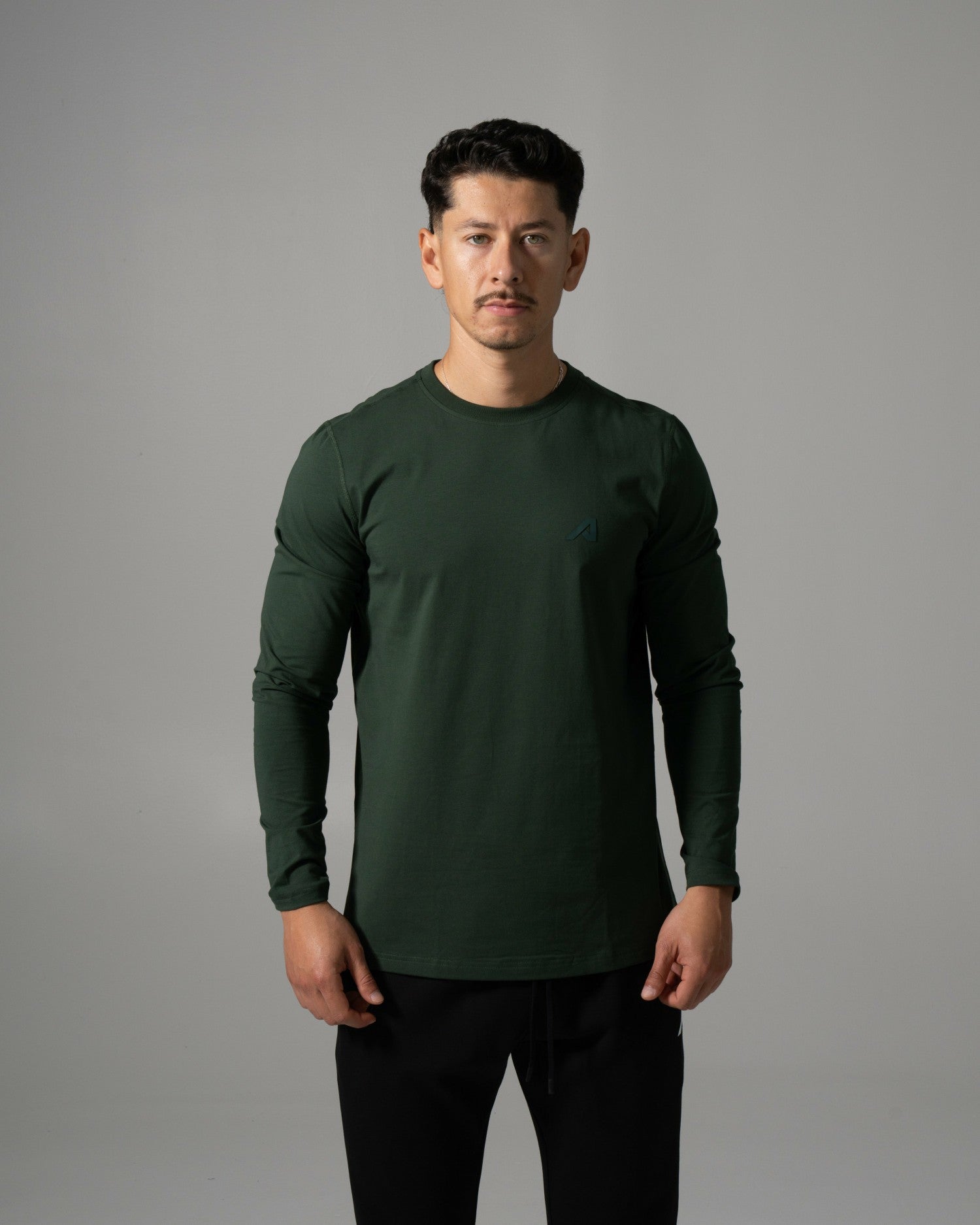 Momentum LS - Cactus - Workout Clothes | Alphalete