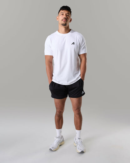 Momentum Tee - White - Mens Workout Tee | Alphalete