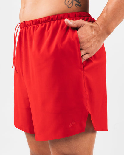 Strike Short - Carmine - Men's Athletic Shorts | Alphalete