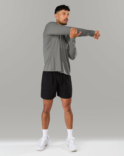Proflex LS - Iron Charcoal - Workout Clothes | Alphalete