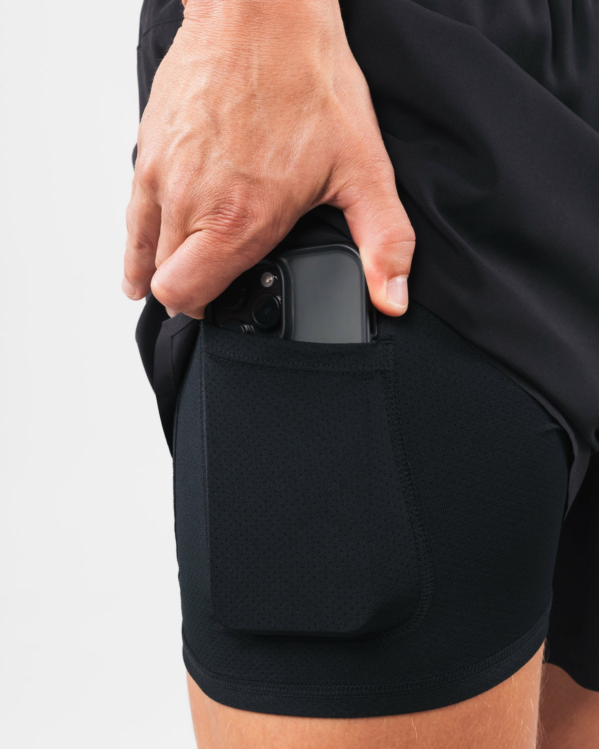Strike Short - Black - Men's Athletic Shorts | Alphalete