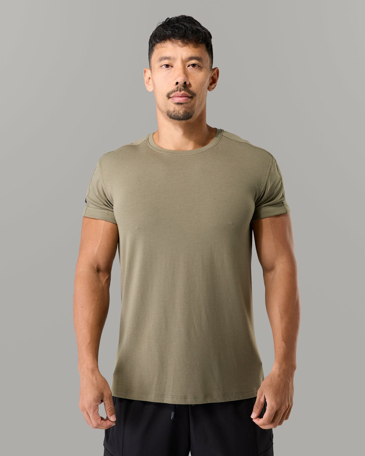 Rolled Muscle Tee - Pine - Mens Workout Tee | Alphalete