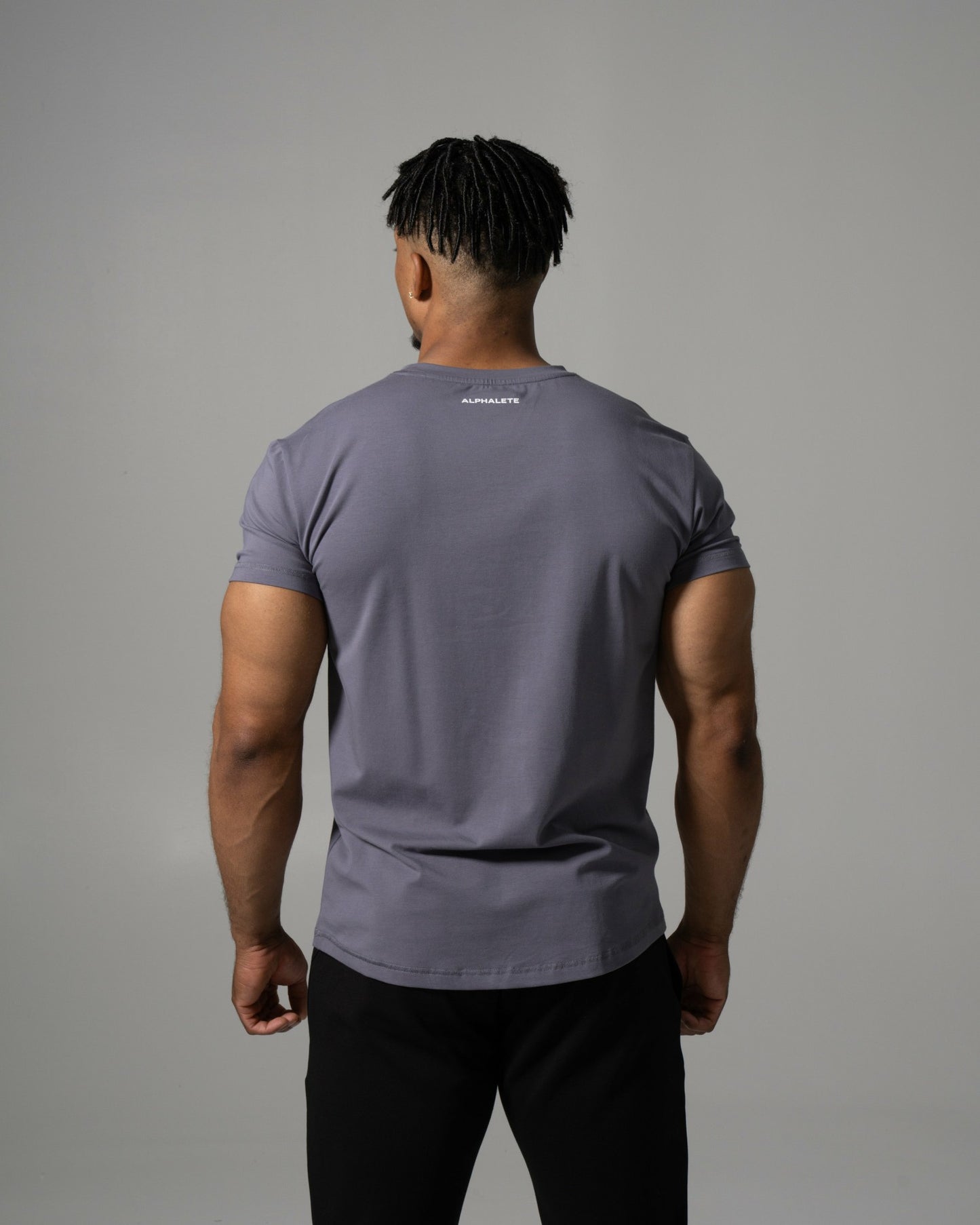 Precision Tee - Urban Steel - Mens Workout Tee | Alphalete