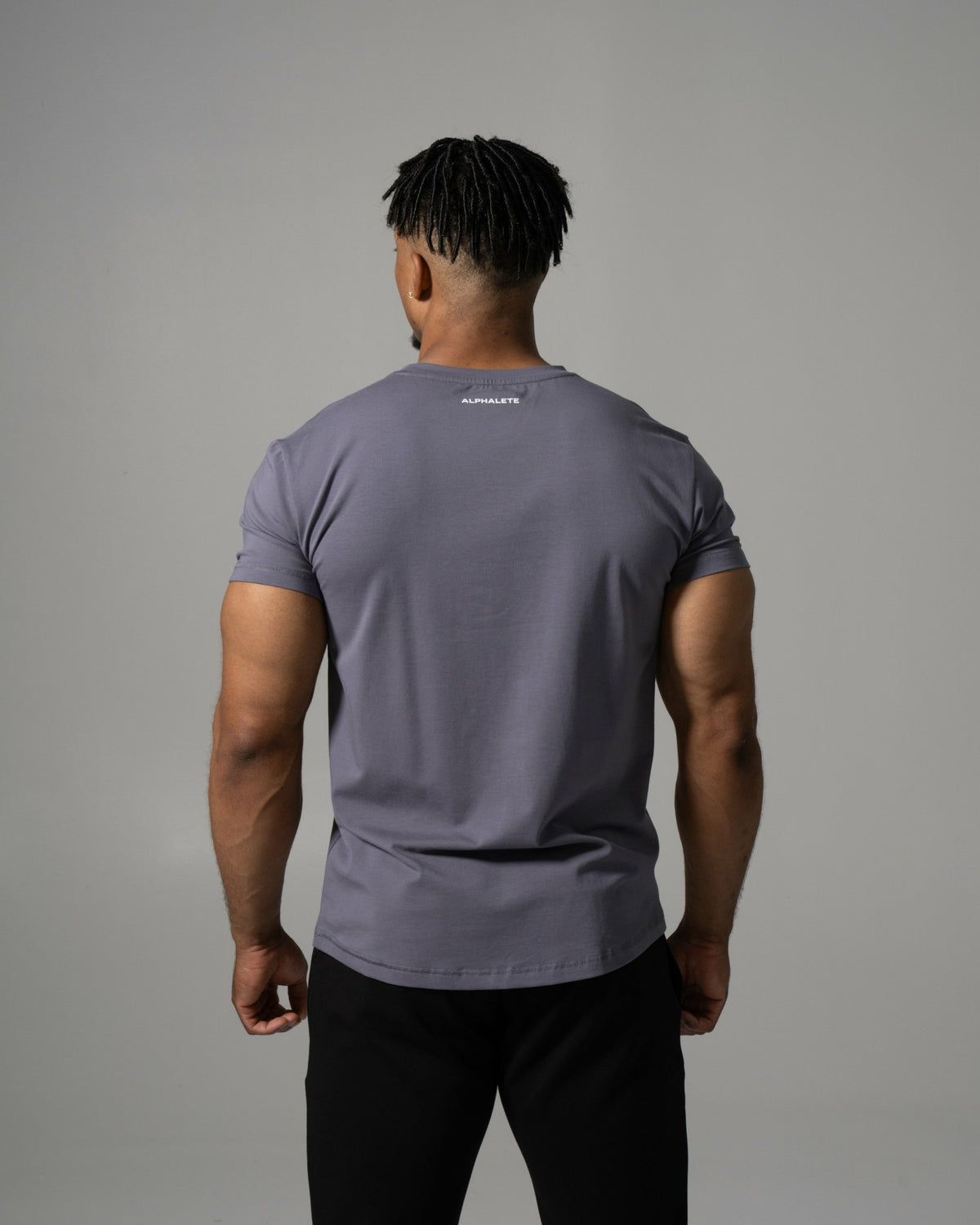 Precision Tee - Urban Steel - Mens Workout Tee | Alphalete