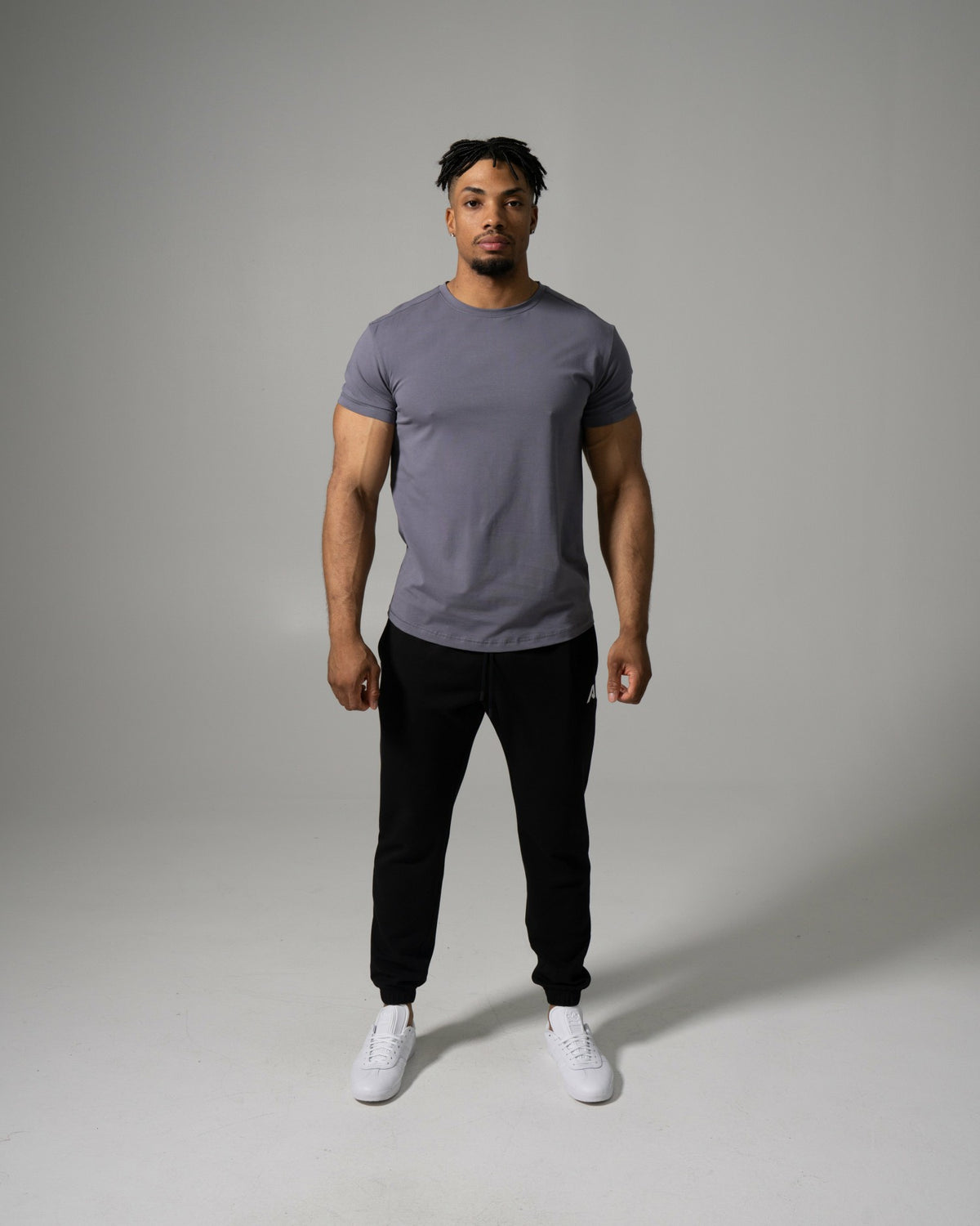 Precision Tee - Urban Steel - Mens Workout Tee | Alphalete